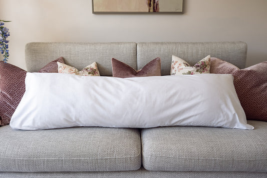 4ft 6" Large Double Bolster Pillow