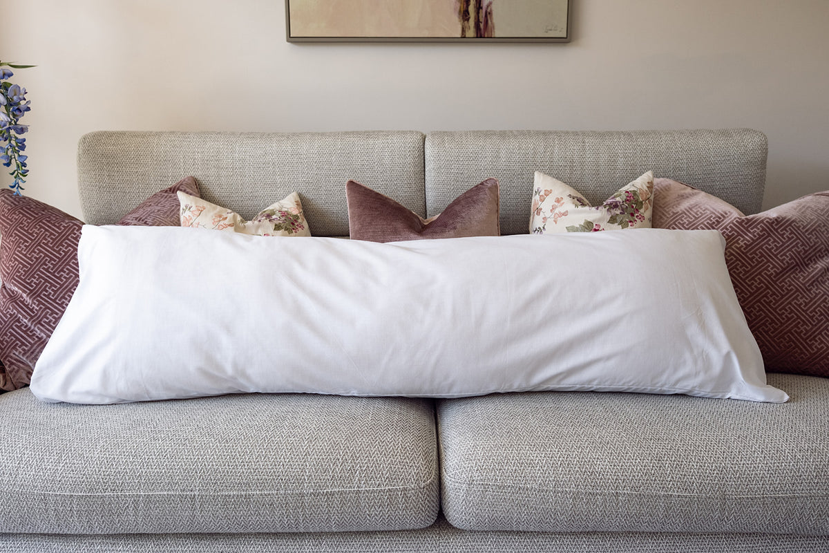 4ft 6" Large Double Bolster Pillow
